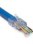 8p/8c Yeni Nesil Ez DELIKLI RJ45 Ethernet Plug - 100 Adet 3
