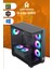 Qlite 3050 Amd R5 5500 Cpu 16GB Ddr4 Ram 512GB M.2 SSD RTX3050 7x Argb Fan Siyah Gaming Pc 2