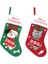 Sevimli Kedi Köpek Noel Karikatür Çorap Askısı (Yurt Dışından) 3