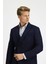 Slim Fit Dar Kesim Kruvaze Takım Elbise 4