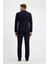 Slim Fit Dar Kesim Kruvaze Takım Elbise 5