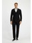 Slim Fit Dar Kesim Kruvaze Takım Elbise 1