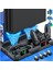 Ps4 Slim Ps4 Pro Çift Fanlı Dikey Soğutucu ve Kol Şarj Edici Ps4 Şarj Standı Oyun Depolama Ps4 Standı 1