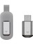 EKX4S-M Kızılötesi Uzaktan Kumanda Modülü Mikro USB - Gümüş 1