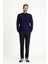 Yarım Balıkçı Yaka Slim Fit Dar Kesim Desenli Pamuklu Triko Kazak 3