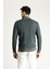 Yarım Balıkçı Yaka Slim Fit Dar Kesim Desenli Triko Kazak 4