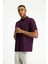 Polo Yaka Regular Fit Nakışlı Pamuk Tişört 5