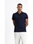 Polo Yaka Regular Fit Nakışlı Pamuklu Tişört 1