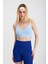 Sırt Çapraz Askılı Crop Bluz - S504567 2