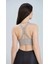 Derin V Yaka Crop Bluz - S504564 5