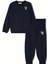 Baskılı Nakışlı Lacivert Renk Erkek Çocuk Eşofman Takımı 5