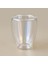 Colors Çift Cidarlı Bardak - Şeffaf - 350 ml 1