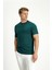 Bisiklet Yaka Slim Fit Dar Kesim Süprem Pamuk Tişört 3