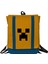 Mine Craft Creeper Face Sarı Sırt Çantası 1