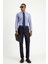 Uzun Kol Slim Fit Dar Kesim Desenli Klasik Pamuklu Kolay Ütülenebilir Gömlek 2