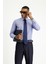 Uzun Kol Slim Fit Dar Kesim Desenli Klasik Pamuklu Kolay Ütülenebilir Gömlek 3