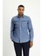 Uzun Kol Regular Fit Denim Gömlek 1