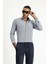 Uzun Kol Slim Fit Dar Kesim Desenli Klasik Pamuklu Kolay Ütülenebilir Gömlek 1