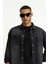 Uzun Kol Regular Fit Denim Pamuk Gömlek 4