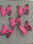7x5 cm 5 Li Pembe Kelebek Arma Dikiş Aplike 3