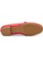 Kadın Babet 70P5 Frau Leather Ballet Flats With Strap 5
