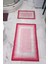 Bathroom Desenli Eko Banyo Paspası, Kaymaz Taban, Makinada Yıkanabilir, Dijital Baskı 2'li Set 1