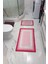 Bathroom Desenli Eko Banyo Paspası, Kaymaz Taban, Makinada Yıkanabilir, Dijital Baskı 2'li Set 2