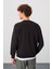 Omar Siyah Şardonlu Erkek Sweatshirt - 88137 5