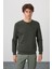 Omar Haki Şardonlu Erkek Sweatshirt - 88137 1
