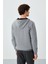 Hector Gri Melanj Şardonlu Erkek Sweatshirt - 88139 5