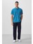 Saks Standart Kalıp Basic Polo Yaka Erkek T-Shirt - 87768 2