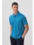Saks Standart Kalıp Basic Polo Yaka Erkek T-Shirt - 87768 4