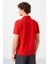 Kırmızı Standart Kalıp Basic Polo Yaka Erkek T-Shirt - 87748 4