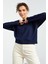 İndigo Basic Rahat Form O Yaka Kadın Sweatshirt - 97114 1
