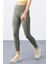 Çağla Yüksek Bel Toparlayıcı Slim Fit Dar Paça Kadın Tayt - 94568 4