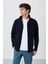 Hardy Lacivert Standart Kalıp Polar Erkek Sweatshirt - 88299 1
