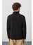 River Siyah Dik Yaka Erkek Polar Sweatshirt - 88310 5