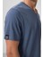 Petrol Basic Kısa Kol Standart Kalıp V Yaka Erkek T-Shirt - 87912 3
