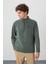 River Çağla Dik Yaka Erkek Polar Sweatshirt - 88310 1