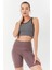Çağla Basic Sıfır Kol Dar Kalıp U Yaka Kadın Crop Top Atlet - 97162 6