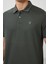 Çağla Basic Göğüs Logolu Standart Kalıp Triko Polo Yaka Erkek T-Shirt - 87768 3