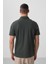 Çağla Basic Göğüs Logolu Standart Kalıp Triko Polo Yaka Erkek T-Shirt - 87768 5