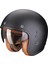 Belfast Evo Luxe Açık Motosiklet Kaskı Mat Siyah 1