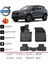 Volvo EX40 2024 ve Sonrası 4.5d Premium Havuzlu Siyah Paspas Takımı Kokusuz 1