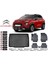 Citroen C3 Aircross 2023 Model Alt Kademe Bagaj Havuzu Araca Özel Siyah Extra Havuzlu Paspas Takımı 1