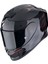 Exo R1 Evo Carbon Cynergy Spor Motosiklet Kask Siyah Kırmızı 1