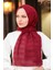- Şerit Detaylı Bordo Şal 5305BR 3