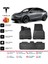 Tesla Model Y 2019 ve Sonrası 4.5d Premium Havuzlu Siyah Paspas Takımı Kokusuz 1