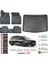 Ford Focus 4 Stw 2019 ve Sonrası 3D Alt Bagaj Havuzu+3d Araca Özel Paspas Takımı Birebir Uyumlu 1