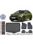 Volkswagen Taigo 2024 Model Alt Bagaj Havuzu Araca Özel Siyah Extra Havuzlu Paspas Takımı 1